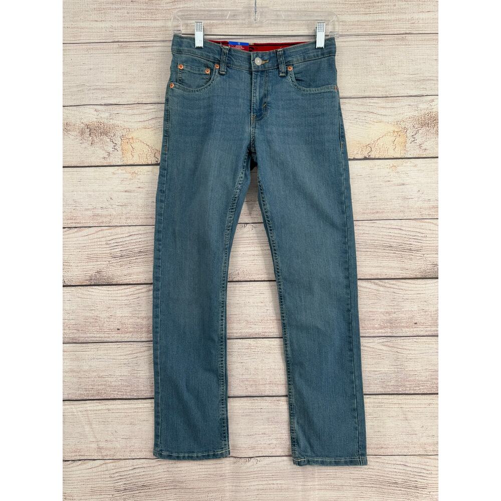 Levi's‎ 511 Slim Flex Stretch Jeans Youth Boys 12 Reg Blue Medium Wash Denim NEW